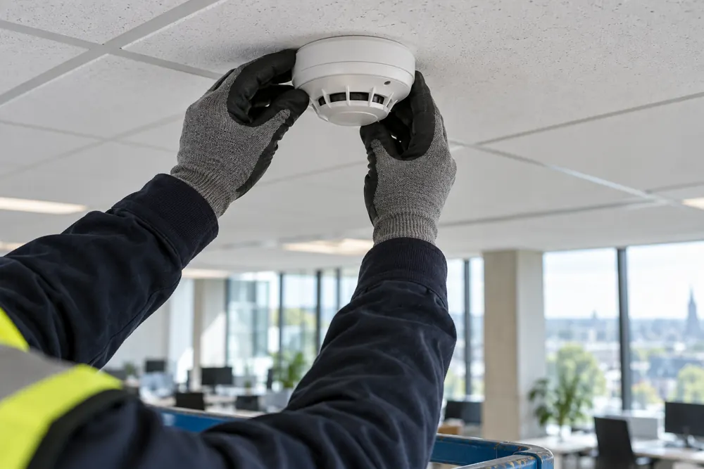Fire Alarm Installation in a UK commercial setting